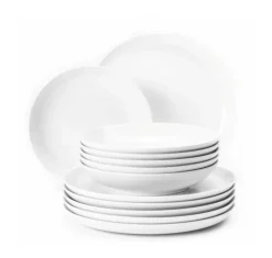 Service de table Lido 12 pièces, Blanc
