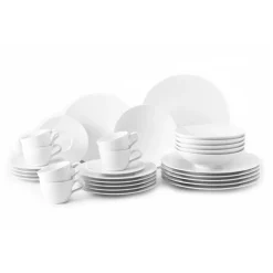 Service de table Life 30 pièces, Blanc