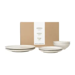 Service de table Nordic Vanilla pour deux, 6 pièces