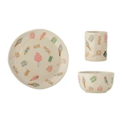 Service de table Sweets Lot de 3, Nature