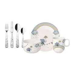 Service et couverts pour enfants Walk like an Elephant, 7 pièces