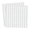 Serviette à carreaux Ernst 33x33 cm lot de 20, Bleu clair-bleu clair