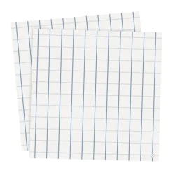 Serviette à carreaux Ernst 33x33 cm lot de 20, Bleu clair-bleu clair
