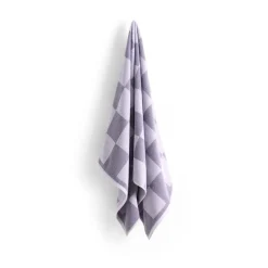 Serviette de bain Check 70x136 cm, Lavender