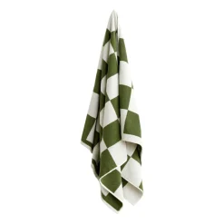 Serviette de bain Check 70x136 cm, Matcha
