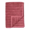 Serviette de bain Drift 70x140 cm, Rose-rouge