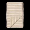 Serviette de bain Drift 70x140 cm, Beige-blanc