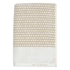 Serviette de bain Grid 70x140 cm, Sable-blanc cassé