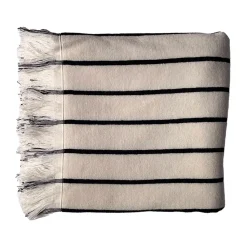 Serviette de bain Juno 100x180 cm, Noir