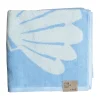 Serviette de bain Snäcka 70x140 cm, Blue