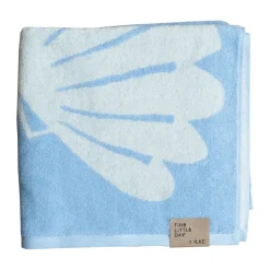 Serviette de bain Snäcka 70x140 cm, Blue