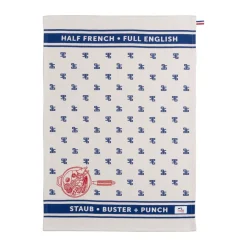 Serviette de cuisine Buster & Punch 70x50 cm, Bleu foncé