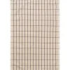 Serviette de cuisine Hale 50x70 cm, Sable-noir
