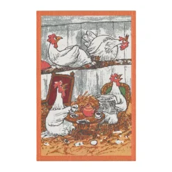 Serviette de cuisine Pettson & Findus multi 40x60 cm, Café entre amis