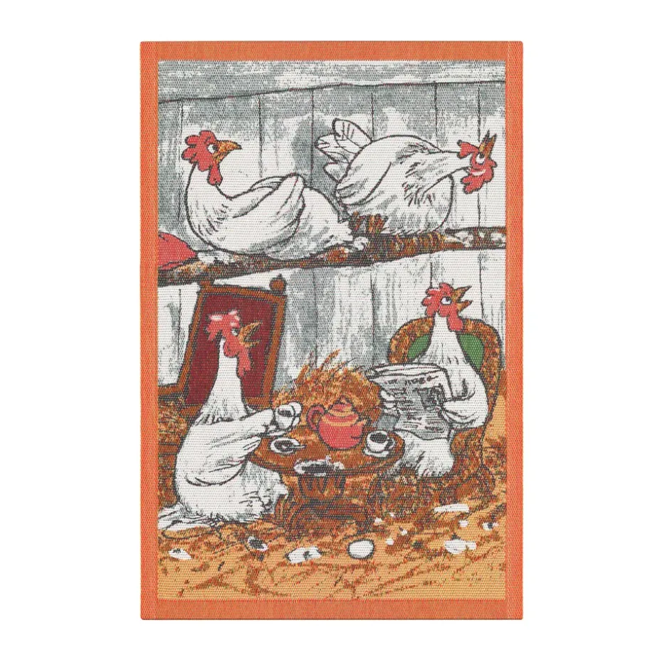 Serviette de cuisine Pettson & Findus multi 40x60 cm, Café entre amis