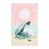 Serviette de plage Beach day Moomin, 93x150 cm
