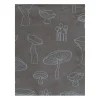 Serviette de table Fungi 33x33 cm, paquet de 20, Noisette-blanc