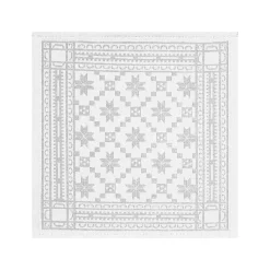 Serviette de table Åttebladrose 35x35 cm, Beige