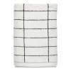 Serviette d'invité Tile Stone 38x60 cm, lot de 2, Black-Off-white
