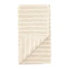 Serviette Drift 30x50 cm, Beige-blanc