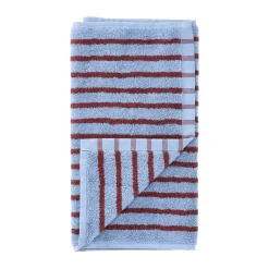 Serviette Drift 30x50 cm, Bleu-rouge