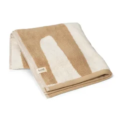 Serviette Ebb 50x100 cm, Sand, off-white