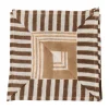 Serviette Ella 50x50 cm, Hazelnut checkered