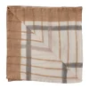 Serviette Ella 50x50 cm, Noisette