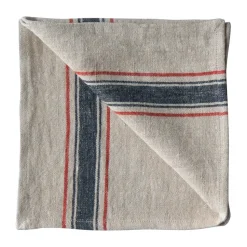 Serviette en lin Astrid 50x50 cm, Navy