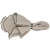 Serviette en lin Gracie, beige