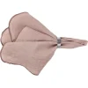 Serviette en lin Gracie, rose