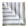 Serviette en lin Maya 50x50 cm, Navy Stripe