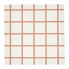 Serviette en papier Check & Stripes 33x33 cm 20 pièces, Beige