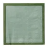Serviette en papier Iittala, Vert forêt-vert menthe, 33 cm, 20 pièces