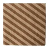 Serviette en papier Stripe 33x33 cm lot de 20, Nougat