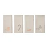 Serviette en tissu Fryd 45x45 cm 4 pièces, Light warm grey-beige