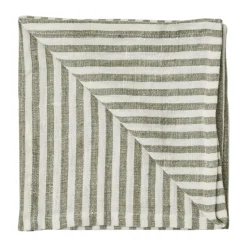 Serviette en tissu Leon, 45x45 cm, Herbe de mer