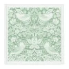 Serviette en tissu Strawberry Thief 35x35 cm, Vert