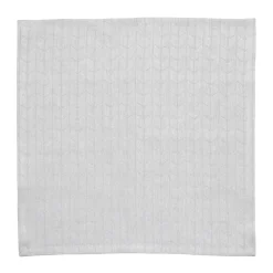 Serviette en tissu Swedish Grace 45x45 cm, Brouillard
