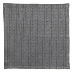 Serviette en tissu Swedish Grace 45x45 cm, Pierre