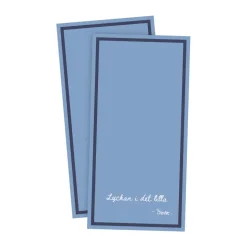 Serviette Ernst avec citation Lycka i det lilla Lot de 20, Bleu