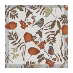 Serviette Fåglabäck 35x35 cm, Marron-orange