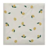 Serviette Lemon 33x33 cm lot de 20, Off white-yellow