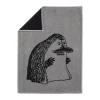 Serviette Moomin 50x70 cm, Mårran gris