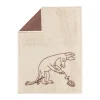 Serviette Moomin 50x70 cm, Sniff marron