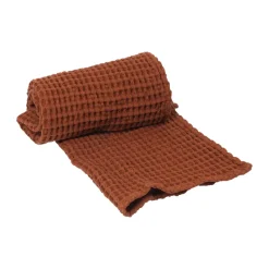 Serviette Organic 50x100 cm, Brown Clay