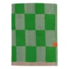 Serviette Retro, Classic green, 70x133 cm