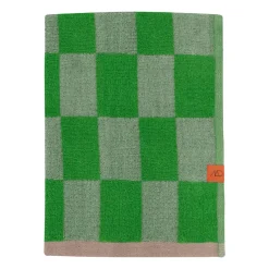Serviette Retro, Classic green, 70x133 cm