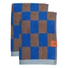 Serviette Retro, Cobalt, 40x55 cm, lot de 2
