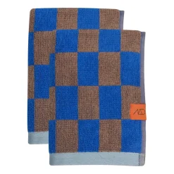 Serviette Retro, Cobalt, 40x55 cm, lot de 2